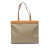 Celine B Celine Brown Beige Coated Canvas Fabric Macadam Tote Italy