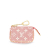 Louis Vuitton A Louis Vuitton Pink Denim Fabric Micro Monogram Jacquard Pochette Accessoires France