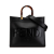 Fendi B Fendi Black Calf Leather Medium Sunshine Shopper Tote Italy