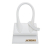 Jacquemus B Jacquemus White Calf Leather Mini Le Chiquito Italy