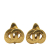 Chanel B Chanel Gold Gold Plated Metal Heart Earrings France