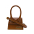 Jacquemus A Jacquemus Brown Patent Leather Leather Patent Le Chiquito Mini Bag Spain