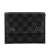 Louis Vuitton AB Louis Vuitton Black Damier Canvas Canvas Damier Graphite Compact Modulable Wallet France