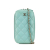 Chanel B Chanel Blue Light Blue Caviar Leather Leather CC Quilted Caviar Zip Phone Case Italy