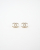 Chanel Coco Mark Rhinestone Earrings