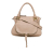 Chloé B Chloé Brown Beige Calf Leather Medium Marcie Satchel Italy