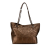 Chanel AB Chanel Brown Bronze Calf Leather Distressed skin Shopping In Moscow Tote France