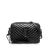 Saint Laurent B Saint Laurent Black Calf Leather Quilted skin Tassel Lou Camera Bag Italy