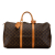 Louis Vuitton B Louis Vuitton Brown Monogram Canvas Canvas Monogram Keepall 50 France