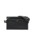 Fendi AB Fendi Black Calf Leather Flat Pouch Crossbody Italy