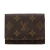 Louis Vuitton AB Louis Vuitton Brown Monogram Canvas Canvas Monogram Enveloppe Carte De Visite Spain