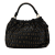 Miu Miu AB Miu Miu Black Calf Leather Studded Matelasse Satchel Italy