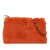 Chanel B Chanel Orange Fur Natural Material CC Crossbody Bag Italy