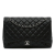 Chanel B Chanel Black Lambskin Leather Leather Maxi Classic Lambskin Single Flap Italy