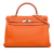 Hermès AB Hermès Orange Calf Leather Togo Kelly II Retourne 35 France