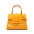 Goyard AB Goyard Yellow Coated Canvas Fabric Mini Goyardine Saigon Souple France