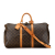 Louis Vuitton B Louis Vuitton Brown Monogram Canvas Canvas Monogram Keepall Bandouliere 50 France