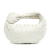 Bottega Veneta AB Bottega Veneta White Lambskin Leather Leather Mini Intrecciato Jodie Italy