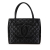 Chanel B Chanel Black Caviar Leather Leather Caviar Medallion Tote France