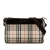 Burberry B Burberry Brown Beige Canvas Fabric House Check Crossbody United Kingdom