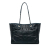 Chanel B Chanel Blue Navy Calf Leather Small Glazed skin and Caviar Deauville Tote Italy