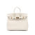 Hermès A Hermès White Pearl Calf Leather Togo Birkin Retourne 25 France