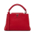 Louis Vuitton AB Louis Vuitton Red Calf Leather Taurillon Capucines BB France