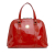 MCM B MCM Red Patent Leather Leather Visetos Patent Handbag Korea, South