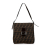 Fendi B Fendi Brown Canvas Fabric Zucca Shoulder Bag Italy