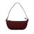 Fendi B Fendi Red Canvas Fabric Zucchino Shoulder Bag Italy