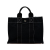 Hermès B Hermès Black Canvas Fabric Sac Deauville PM France