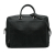 Prada B Prada Black Saffiano Leather Zip Briefcase Italy