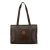 Celine B Celine Brown Coated Canvas Fabric Macadam Tote Italy