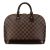 Louis Vuitton B Louis Vuitton Brown Damier Canvas Canvas Damier Ebene Alma PM France