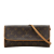 Louis Vuitton AB Louis Vuitton Brown Monogram Canvas Canvas Monogram Pochette Twin GM France