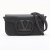 Valentino Loco Small Calfskin Leather 3-Ways Flap Bag Black