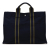 Hermès B Hermès Blue Dark Blue Canvas Fabric Fourre Tout MM France