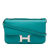 Hermès AB Hermès Blue Turquoise Calf Leather Epsom Constance Elan 25 France