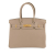 Hermès AB Hermès Gray Calf Leather Togo Birkin Retourne 30 France