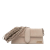 Jacquemus AB Jacquemus Brown Beige Suede Leather Le Bambino Long Ficiu Italy