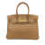 Hermès B Hermès Brown Camel Calf Leather Swift Birkin Retourne 30 France