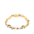 Chanel B Chanel Gold 18K Yellow Gold Metal C Link Bracelet France