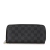 Louis Vuitton AB Louis Vuitton Black Damier Canvas Canvas Damier Graphite Vertical Zippy Wallet Spain