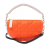 Christian Dior AB Dior Orange with White Lambskin Leather Leather Small Lambskin Cannage Dior Vibe Hobo Italy