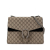 Gucci AB Gucci Brown Beige with Black Coated Canvas Fabric Medium GG Supreme Dionysus Shoulder Bag Italy