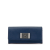 Prada B Prada Blue Saffiano Leather Lock Long Wallet Italy