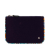 Hermès AB Hermès Purple Wool Fabric Felt Silk Pouch France