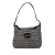 Fendi B Fendi Gray Canvas Fabric Zucchino Double Flap Shoulder Bag Italy