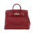 Hermès AB Hermès Red Dark Red Calf Leather Fjord HAC Birkin Retourne 28 France