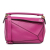 Loewe AB LOEWE Pink Hot Pink Calf Leather Small Puzzle Bag Spain